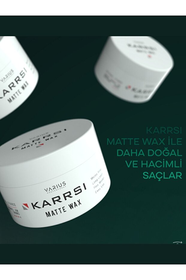 Saç Şekillendirici Mat Wax 100 ml Mat Ve Güçtü Tutuş Matte Stylıng - 8