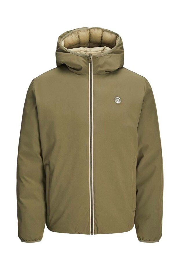 JPRBLUBROOK REVERSIBLE JACKET LN Olive - 3