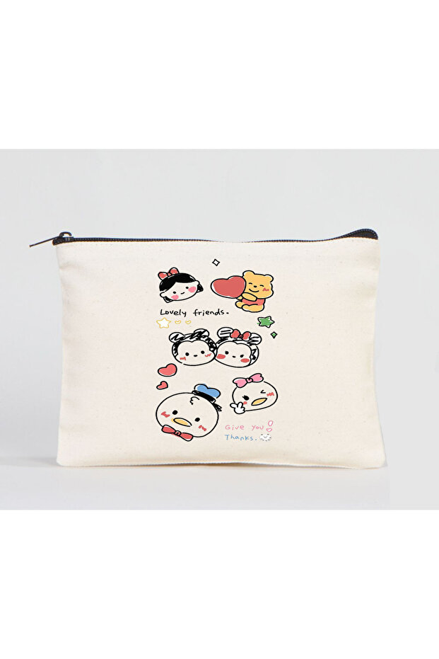 Daytona Gift Makeup Bag - Wallet and Pen Holder Cloth Bag