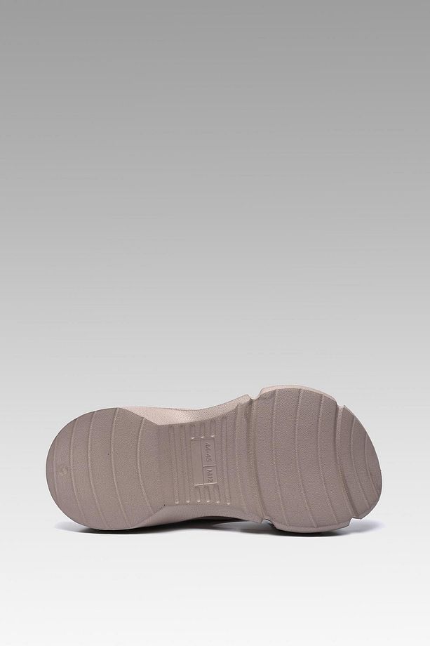 Unisex Gri Luca Ultra Light Mat Faylon Terlik 2cm BYNDFAY04 - 6
