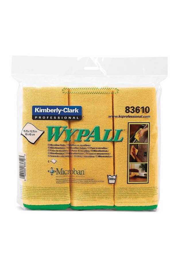 Microfiber Cloths - Yellow 6-Pack, Durable & Absorbent, Professional-Grade