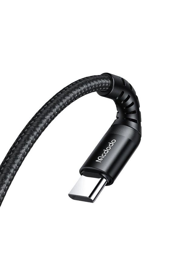 CA-5641 60W 3A Type-C To Type-C Şarj ve Data Kablosu Siyah 1M - 5