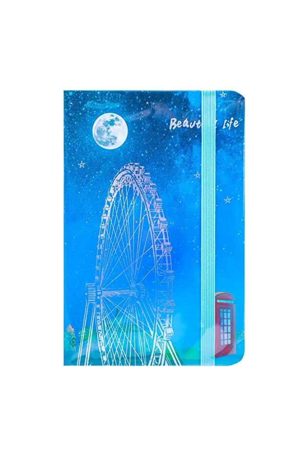 MICRO PATTERNED 80 SHEETS LINED NOTEPAD - 1