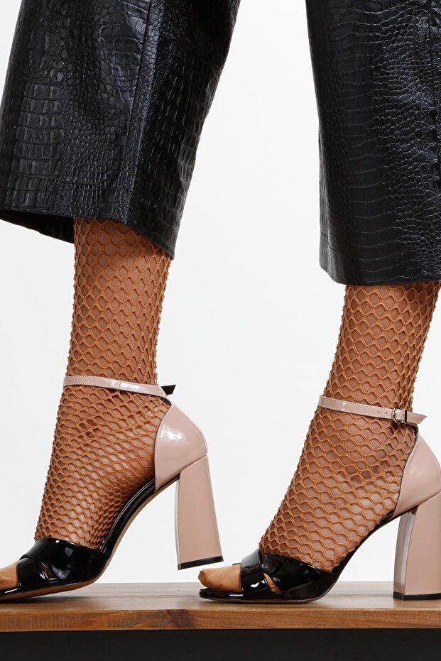 Large Mesh Knee-Length Women's Socks