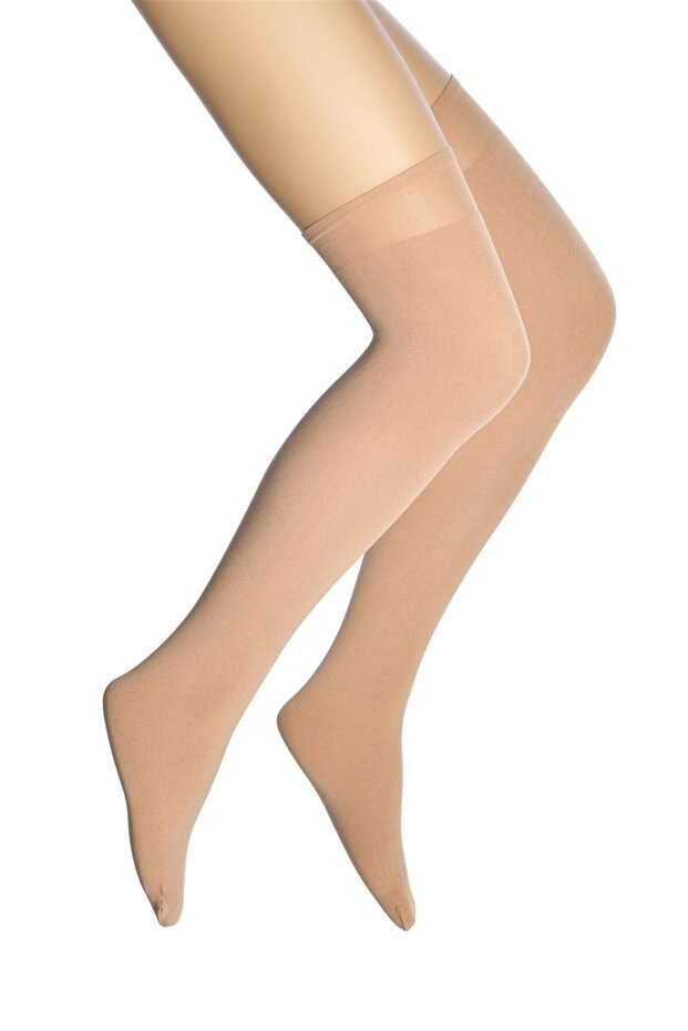 Thermal Elastic Knee High Women Socks