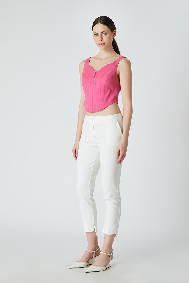 Fermuarlı Askılı Büstiyer - 3