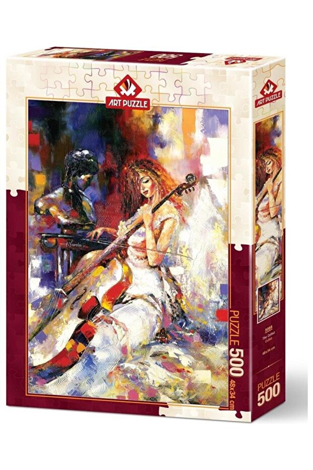 Cellist - 500 Piece Puzzle Painting