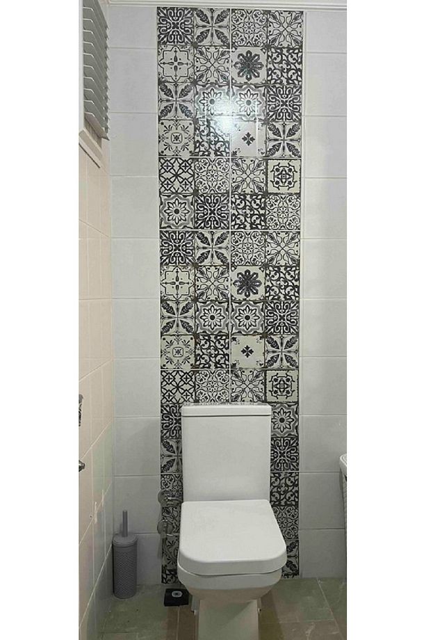Merdiven Sticker Kendinden Yapışkanlı Folyo Kaplama 5 Adet 18cm X 120cm Antik - 7
