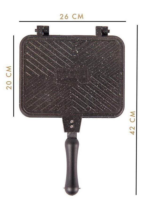 Usta Tostçu Granit Döküm Ocak Üstü El Tost Makinesi St-101 - 9
