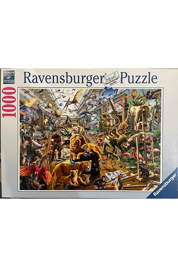 1000 Parça Chaos at the Gallery Puzzle - 1