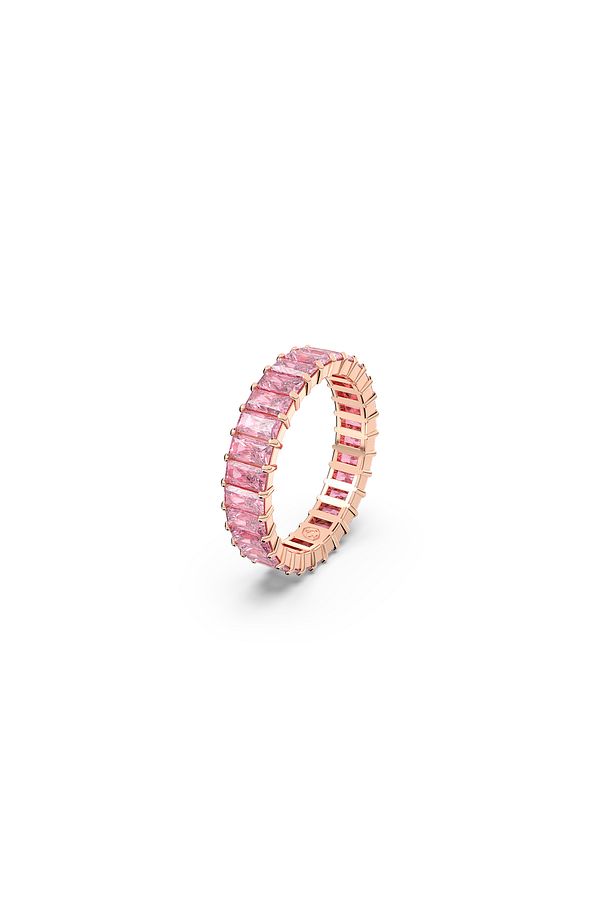 Matrix Yüzük, Baget kesim, Pembe, Pembe altın rengi kaplama - 2