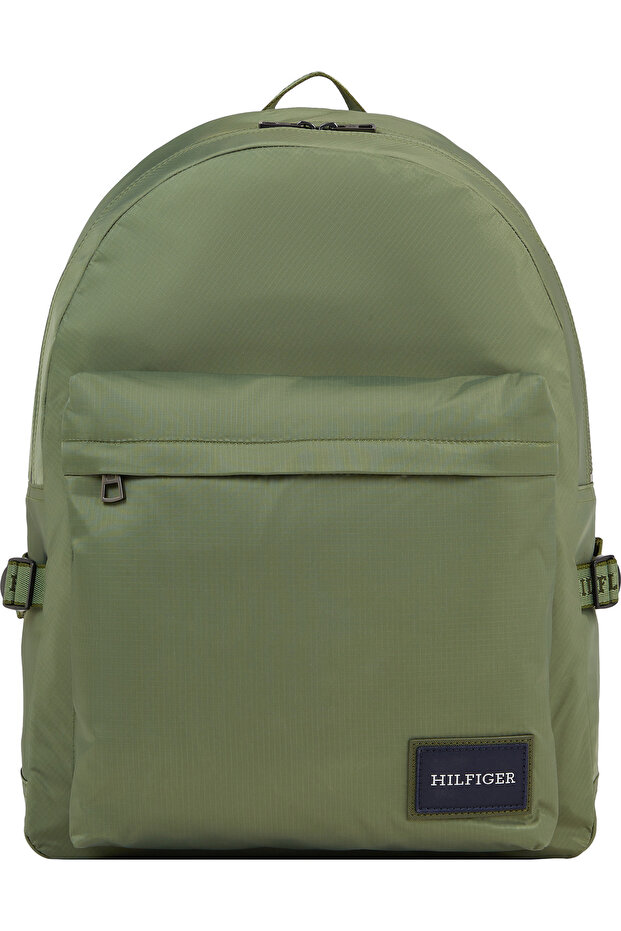 حقيبة ظهر صغيرة مزينة بشعار - 1