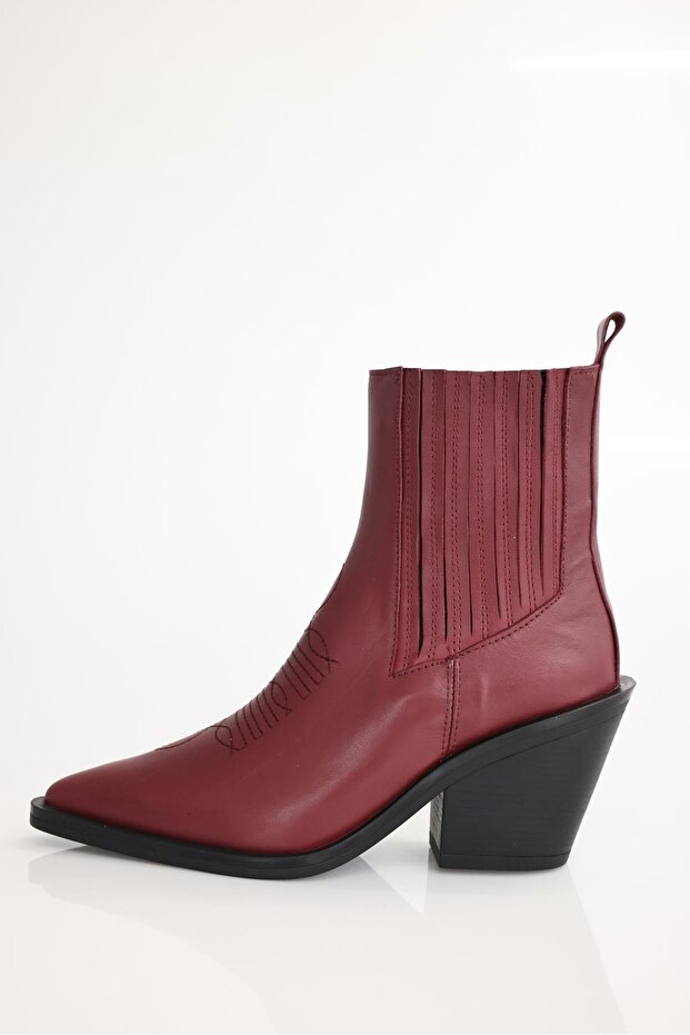 Cherry Rotten Embroidered Western Boots 123303