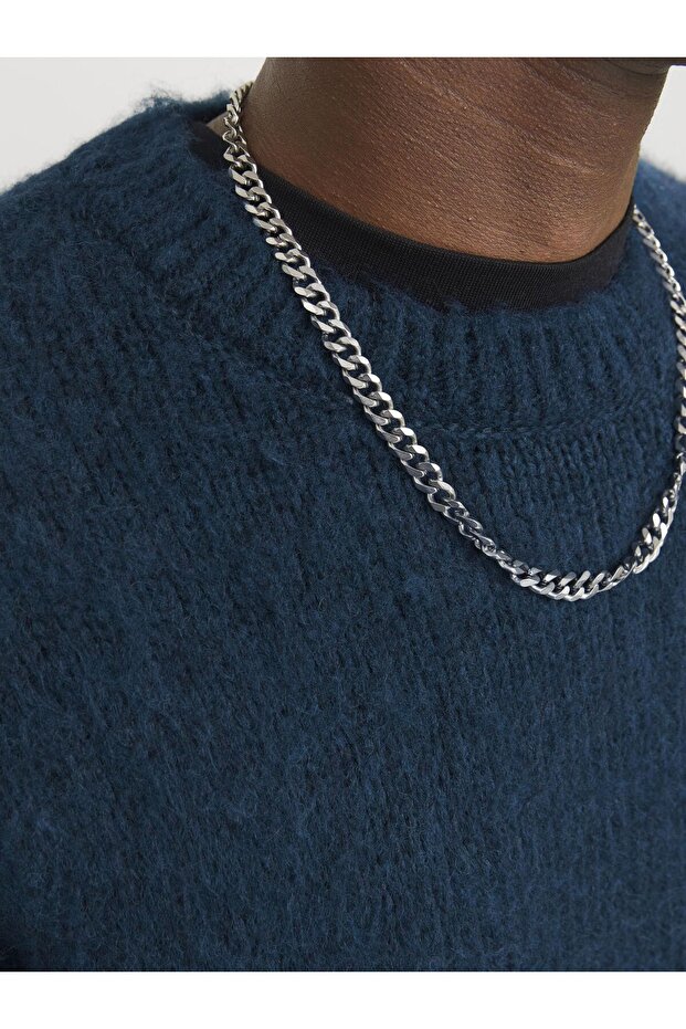 Strickpullover Einfarbig Strickpullover - 5