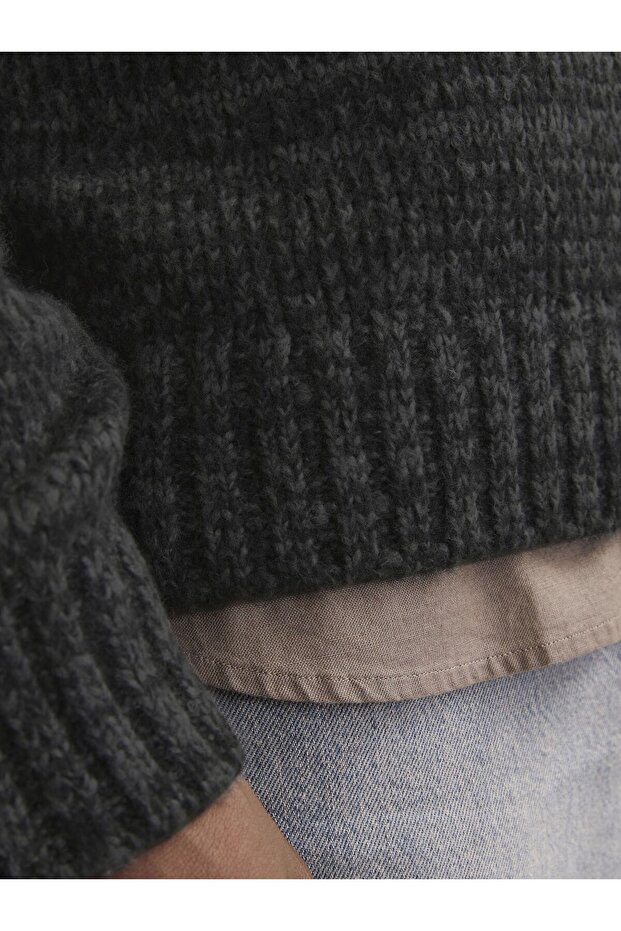 Strickpullover Einfarbig Strickpullover - 6