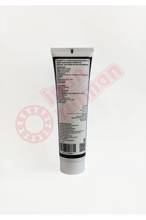 Tüp Gres Lityum Çok Amaçlı NLGI 2 M-UBG/V1 125gr - 2