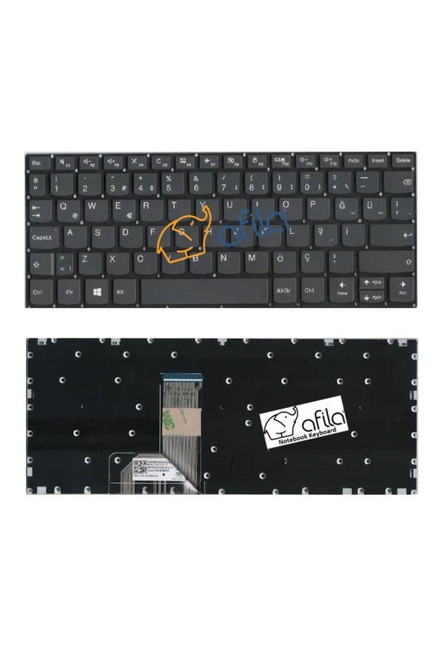 Lenovo ideaPad Yoga 330-11IGM, 81A6 Notebook Klavyesi - Siyah - TR - 1