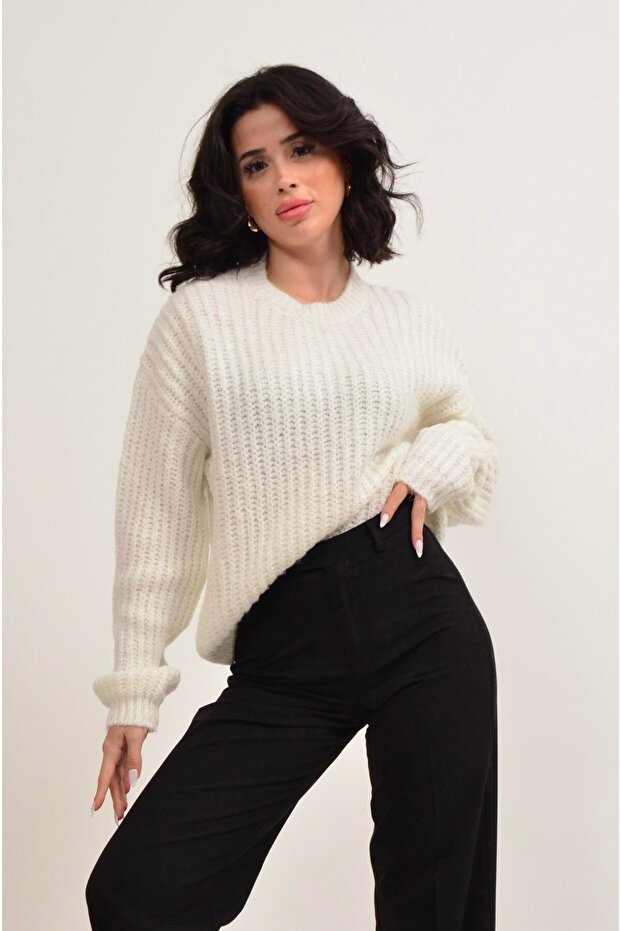 Triko Kadın Kazak - 1