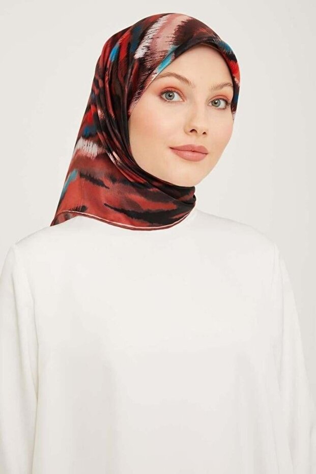 Nostalgia Series Twill Silk Scarf 9049-53Nt