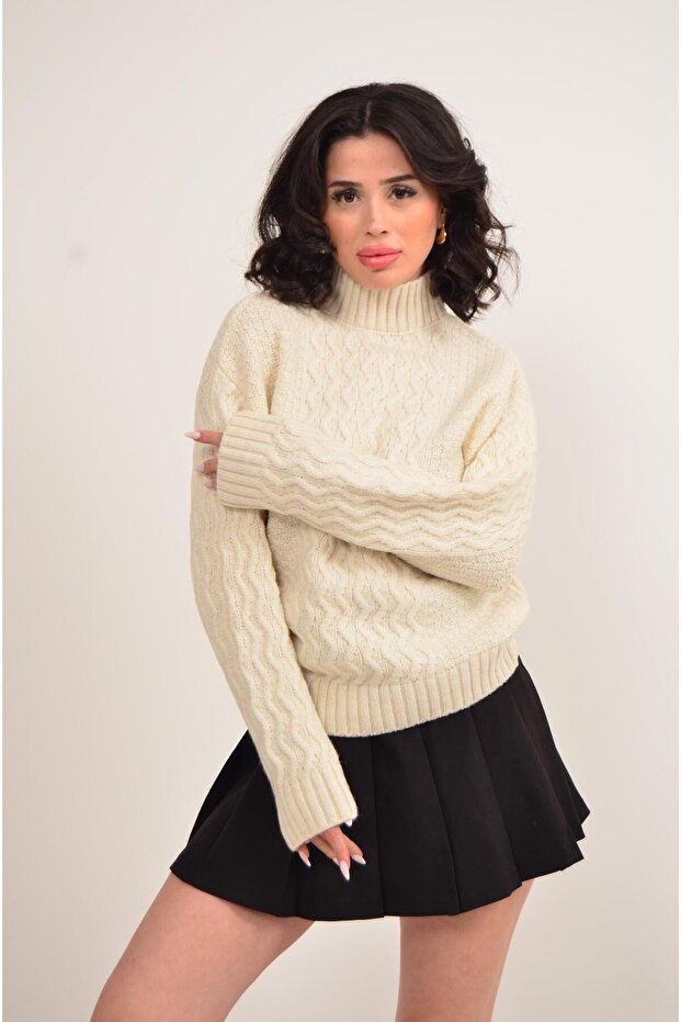 Triko Kadın Kazak - 1