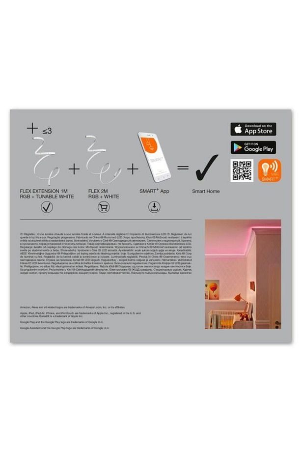 Smart Wifi Flex 3,6w Rgbw 320lm 1 Mt. Ek Akıllı Led Şerit - 1