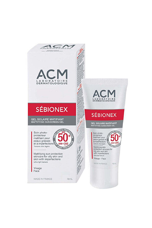 Sebionex Mattifying Sun Gel Spf50+ 40Ml