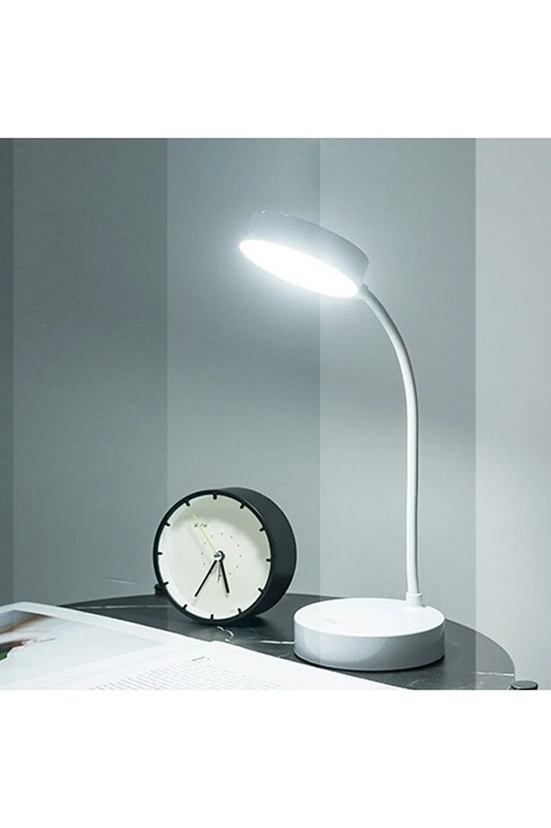 Akrobatik Led Çalışma Okuma Işığı Masa Lambası Flex Ayarlanabilir Işık 3 Mod Işık Masa Gece Lambası - 3