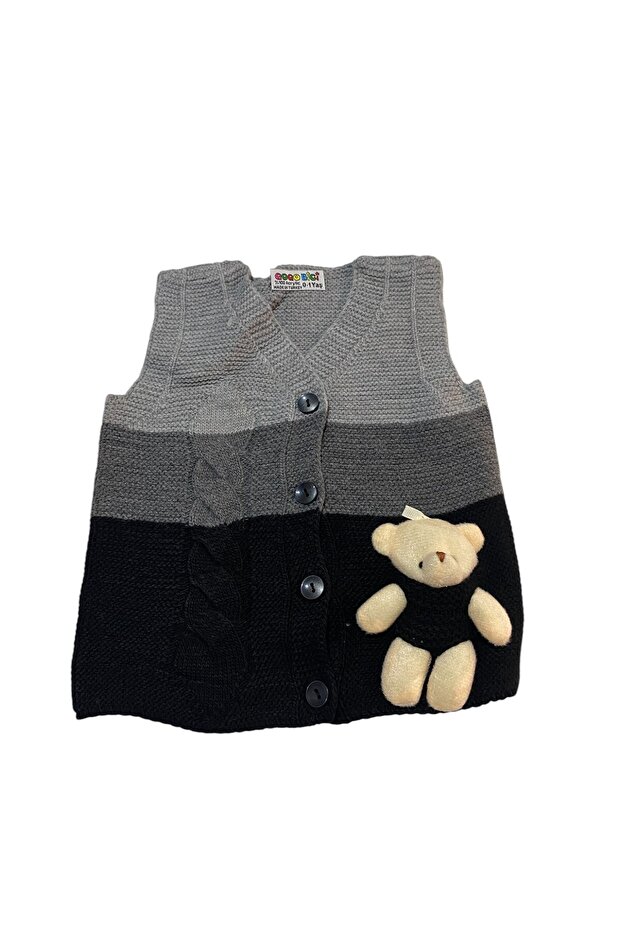 Boy's Vest - Cute, Teddy Bear, 3 Colors