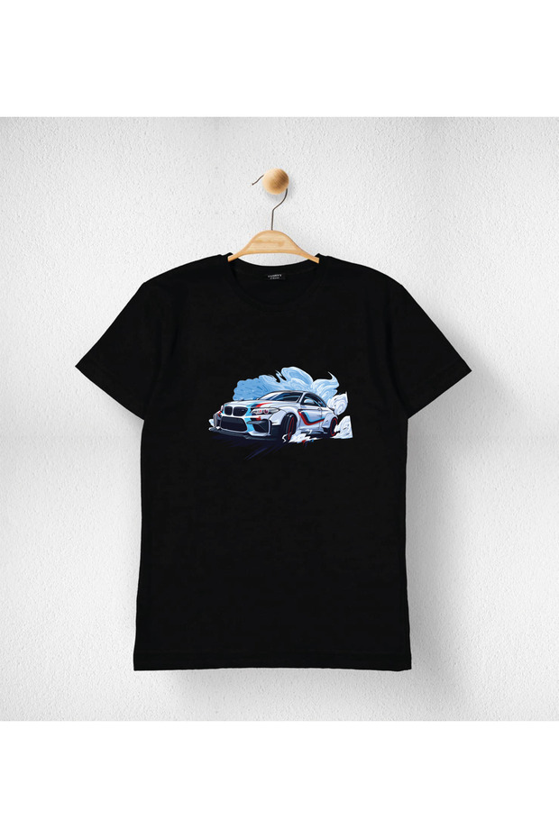 Children's T-Shirt with Car Print