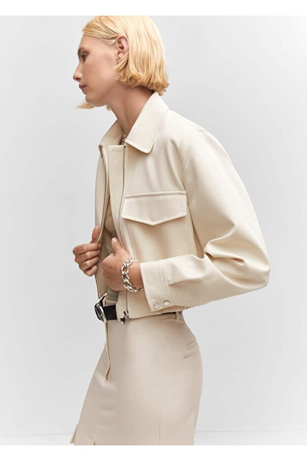 Cepli Bomber Ceket - 5