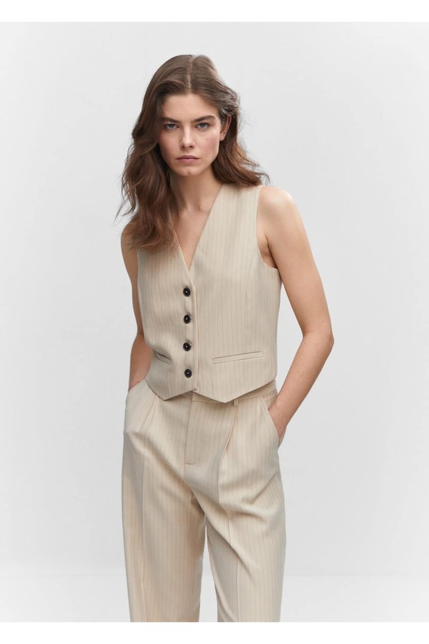 Vestă diplomatică cu dungi - 1