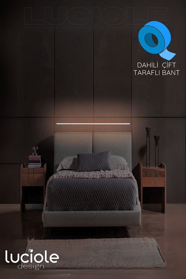 Rgb Led Abajur Aplik Gece Lambası Lambader Renkli Uzaktan Kumandalı Işık - Ledtube4 - 5
