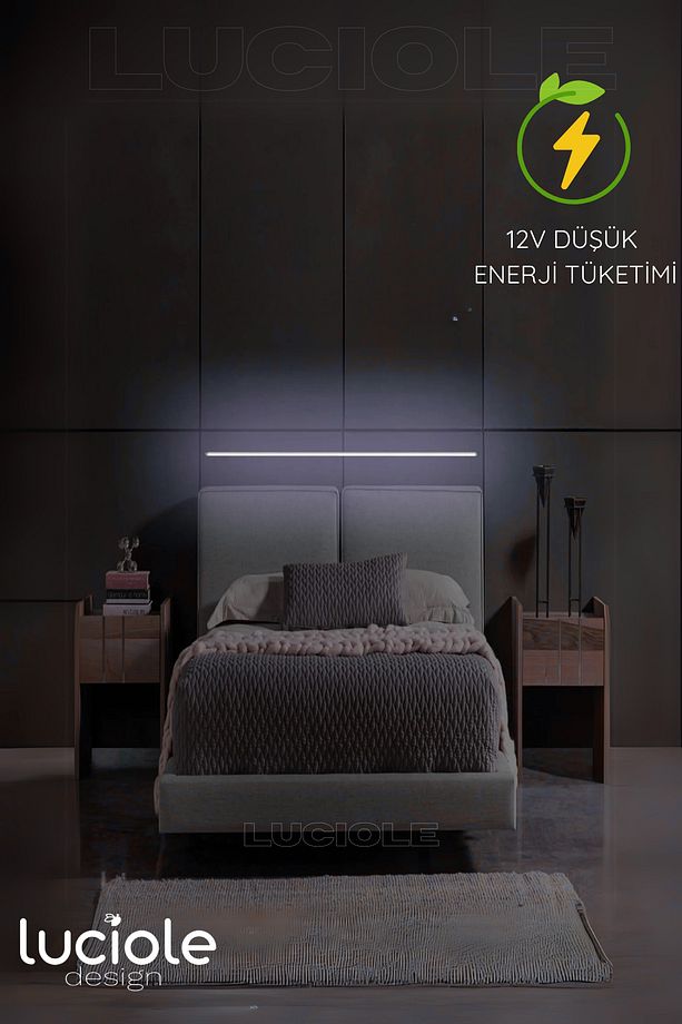 Rgb Led Abajur Aplik Gece Lambası Lambader Renkli Uzaktan Kumandalı Işık - Ledtube15 - 4