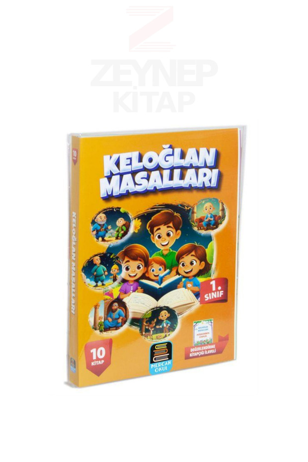 1. Sınıf Keloğlan Masalları 10 Kitap Set (Değerlendirme Kitapçığı Hediyeli)