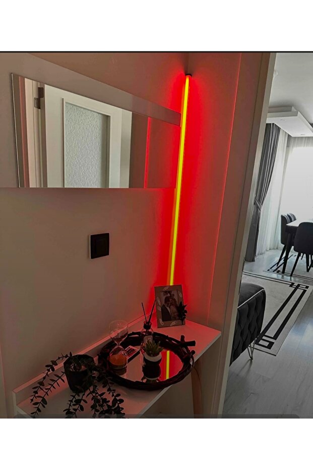 RGB LAMBADER Modern lambader  set üstü kumandalı 16 renk - 1