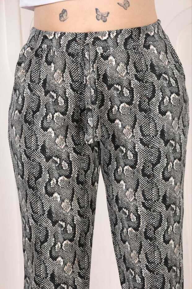 بنطال من جلد الغزال مقاس كبير. جي بي 1313244 - 3