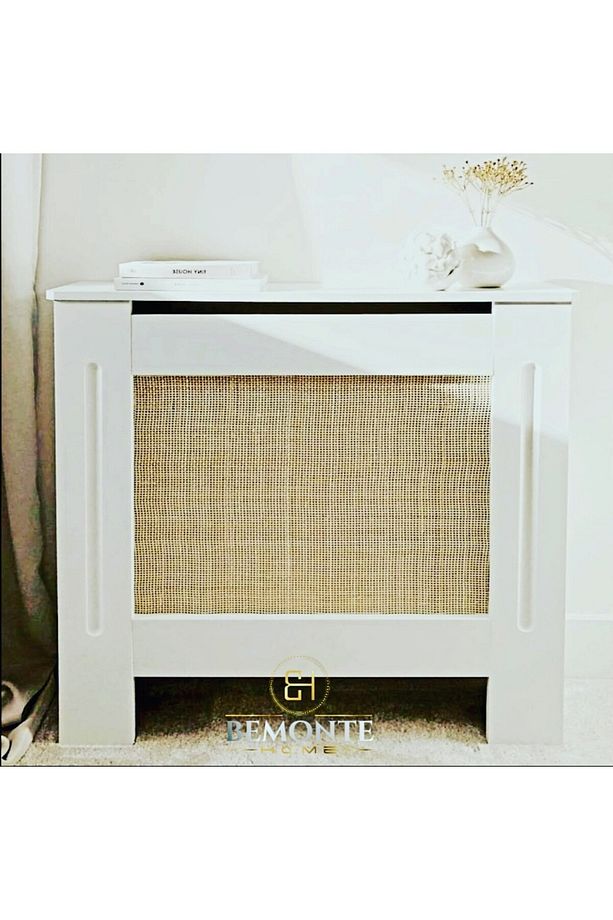 Bemonte Home Samanyolu Petek Kaplama, [140 cm] Petek Kapama, Kalorifer Kaplaması, Petek Önü Dresuar - 1