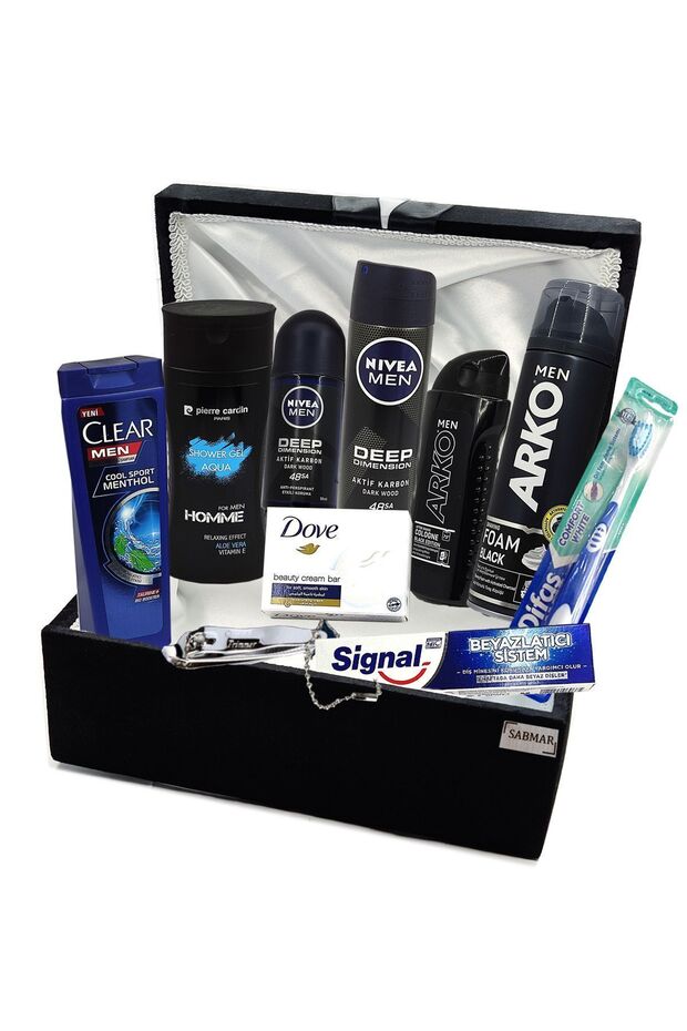 Весільний набір для нареченого Набір для заручин Набір для догляду за чоловіками Набір для чоловіків Весільний набір для нареченого Чорний 2022055hc - 2