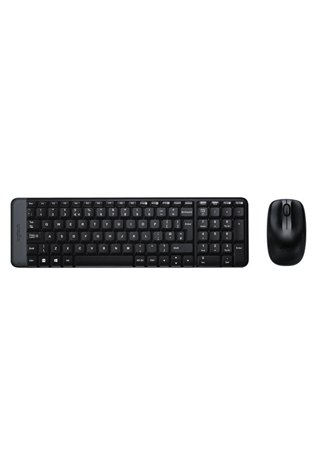 LOGITECH MK220 Q TR SIYAH KABLOSUZ KLAVYE+MOUSE SET - 3