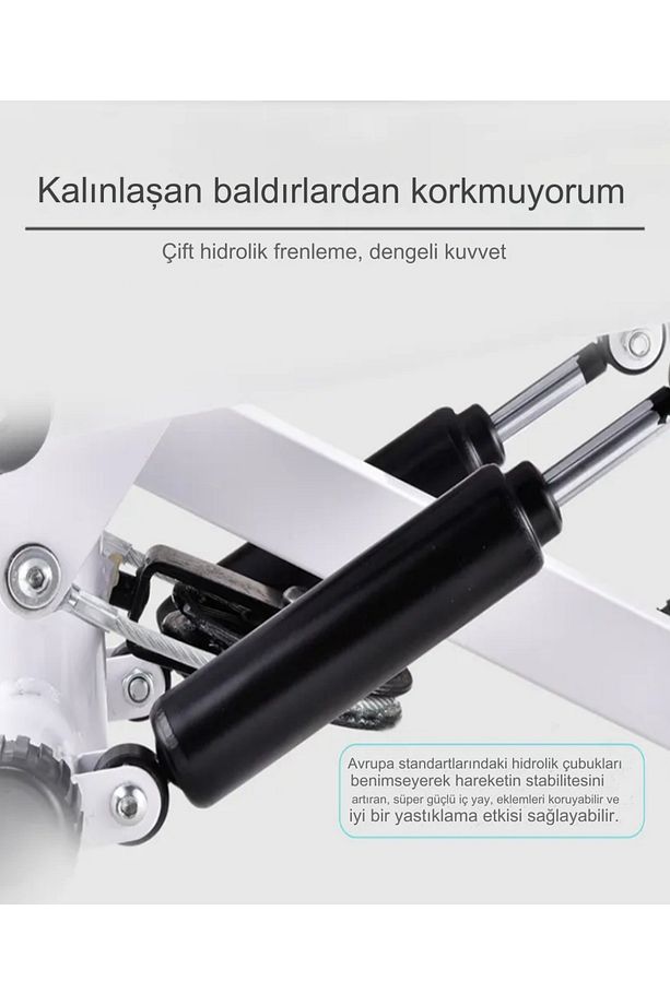 Dikey Eliptik Model Stepper Egzersiz Aleti Adım Bandı Step Hava Direnç Bandı adım egzersiz - 8