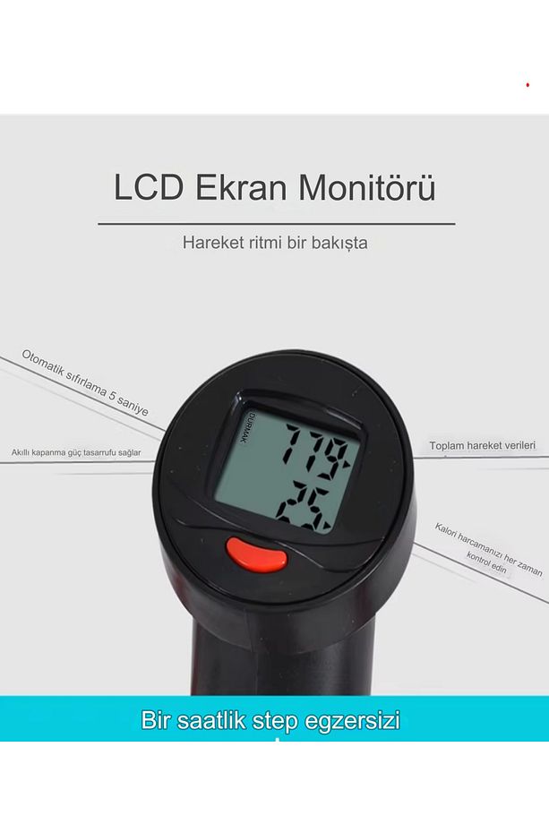 Dikey Eliptik Model Stepper Egzersiz Aleti Adım Bandı Step Hava Direnç Bandı adım egzersiz - 5