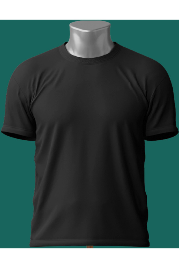 Solid Color T-Shirt - 1