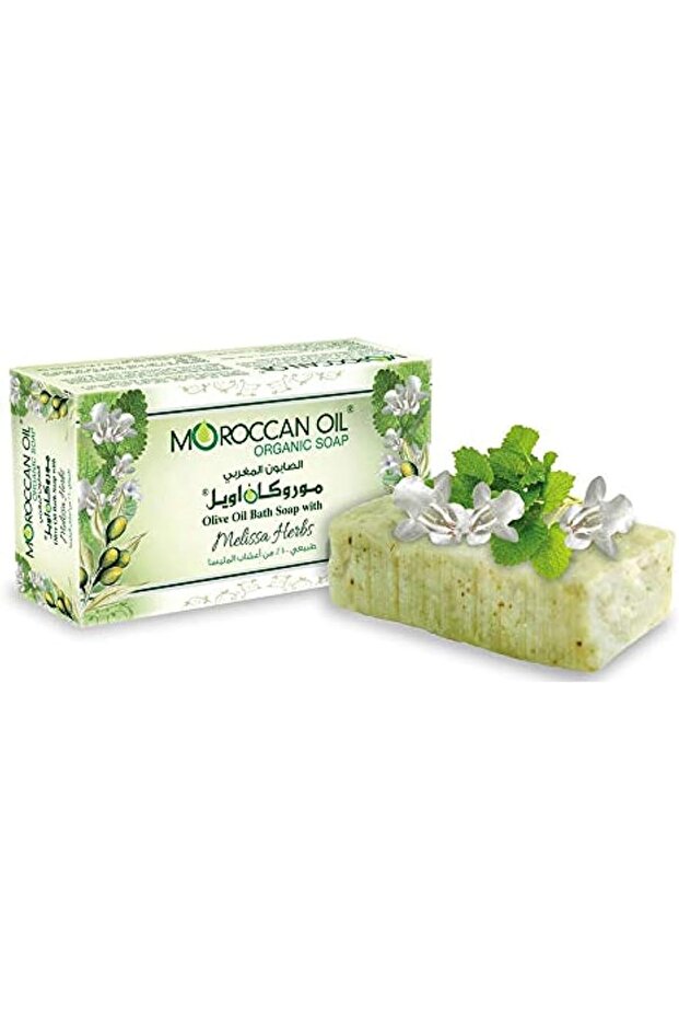 MOROCCAN OIL MELISSA HERBS ORGANIC BAR SOAP 100 GM