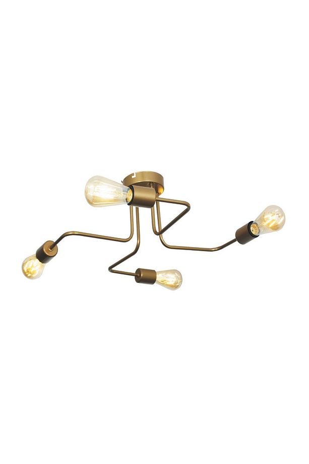 Ahtapot 4 Lü Eskitme Plafonyer/tavana Monte Modern Avize - 1