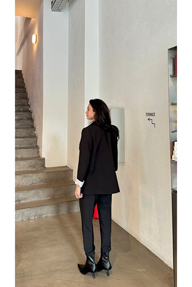 سترة بليزر بأكمام قابلة للطي - 3