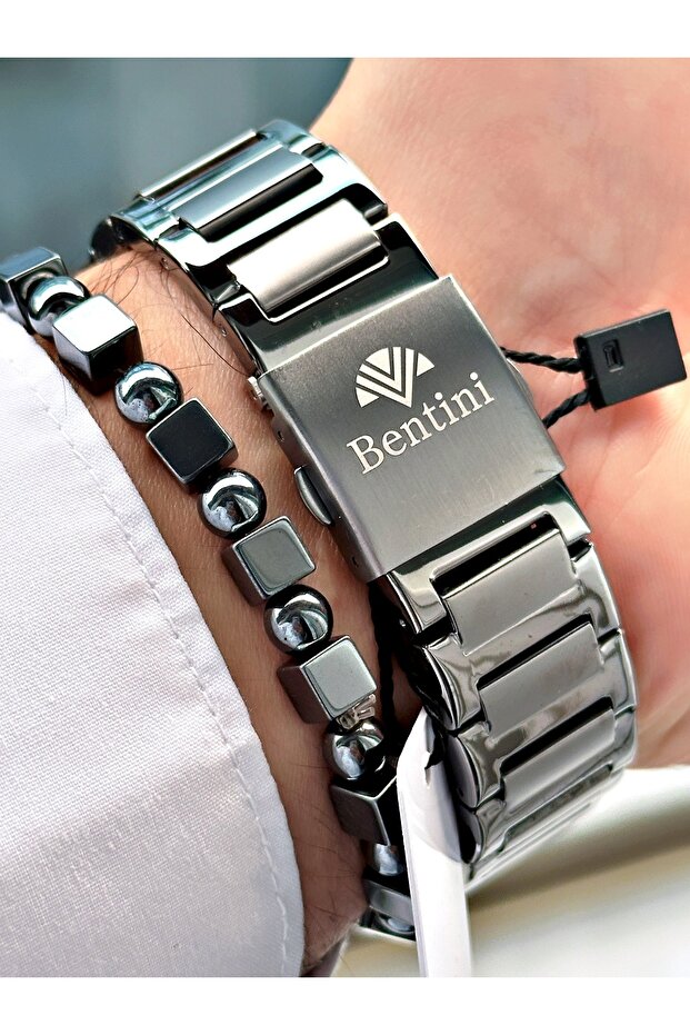 Bentini Round Design Function Men's Watch - 4