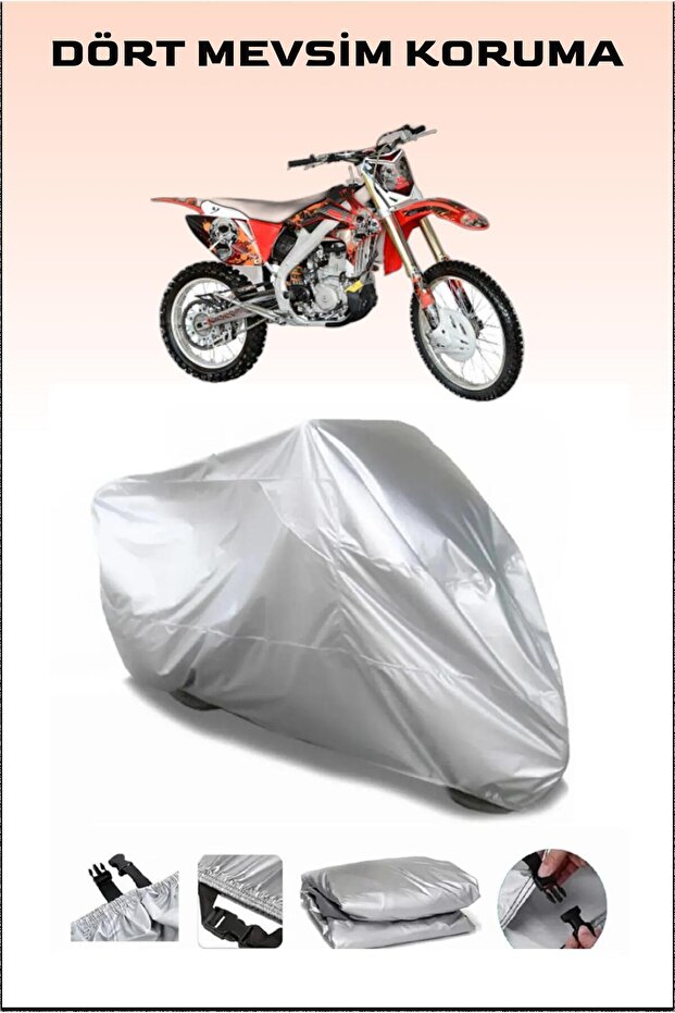 Apache 4v Cross Compatible Motorcycle Cover, Engine Protector