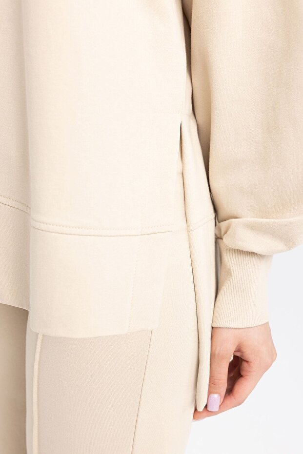 سترة عادية ذات قصة عادية ورقبة دائرية 3168402 - 5