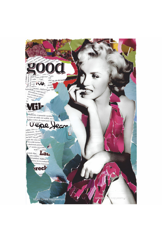 Marilyn Monroe Pop Art Home Decor Painting Retro Wood Poster