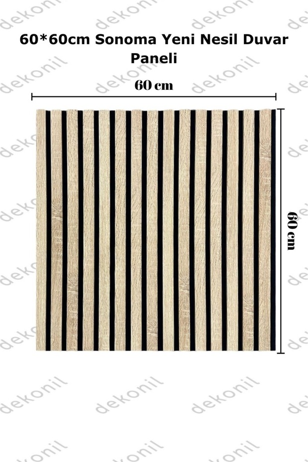 Yeni Nesil Duvar Paneli 60x60 - 1